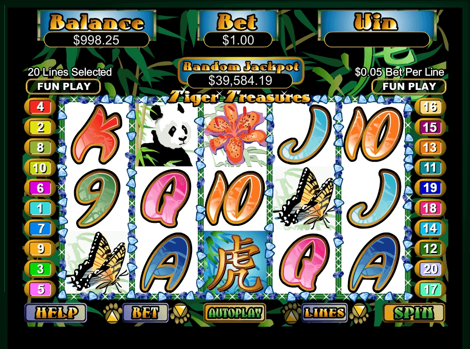 Tiger Treasures slot play free