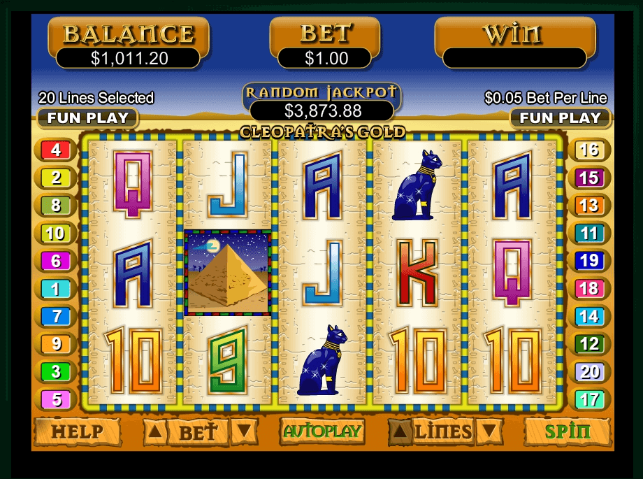 Cleopatras Gold slot play free