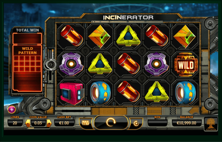 Incinerator slot play free