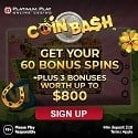 Platinum Play Casino 60 free spins and $600 welcome bonus