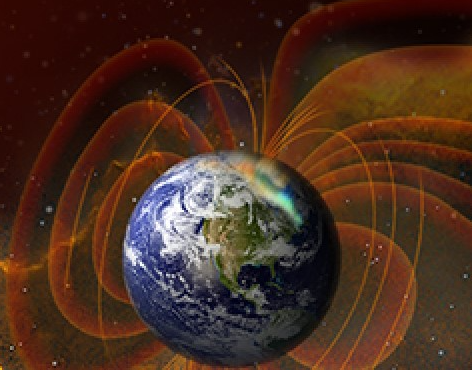 Image of Earth's magnetosphere