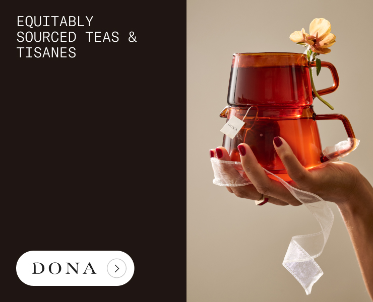 banner advertising DONA TEA