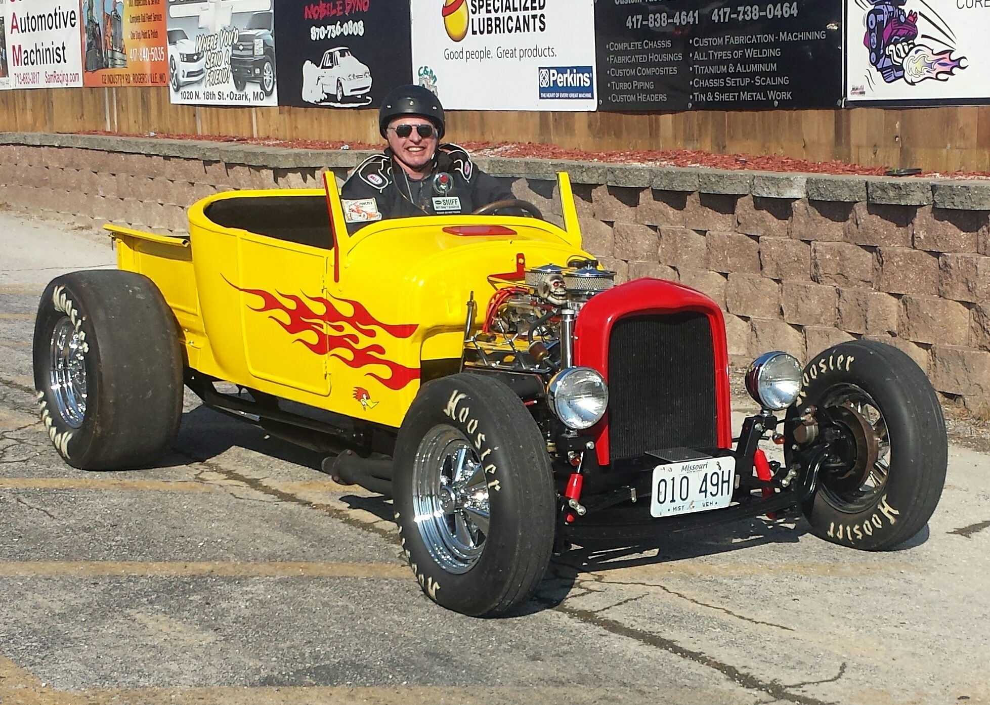 Larry Arbogast at Drag Strip (from Larry Arbogast)