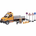 MB Sprinter Municipal w/ Light & Sound, Worker + Accessories