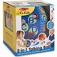 2-in-1 Talking Ball Learning Toy