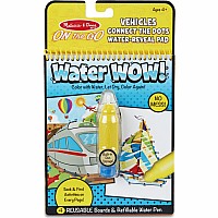 Water Wow! Connect The Dots Vehicles - On The Go Travel Activity