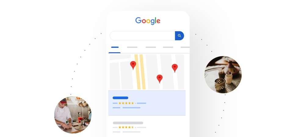 Google business profile illustration