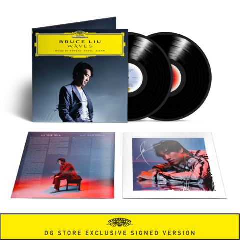 Waves: Music by Rameau, Ravel, Alkan by Bruce Liu - 2 Vinyl + signed Art Card - shop now at Deutsche Grammophon store