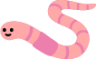 worm emoji