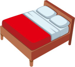 bed emoji