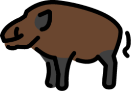 boar emoji