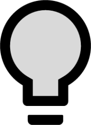 bulb icon