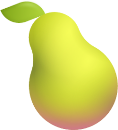 pear emoji