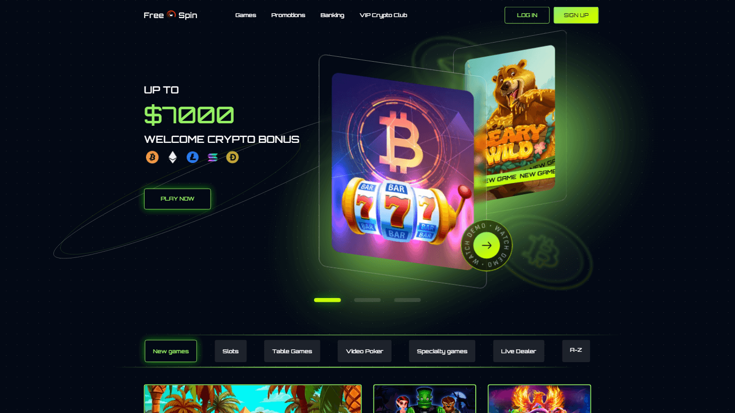 free_spin_casino_homepage_desktop