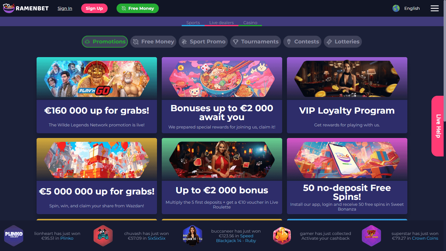 ramenbet_casino_promotions_desktop