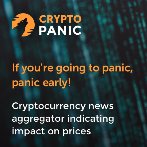 CryptoPanic - Cryptocurrency news aggregator indicating impact on price