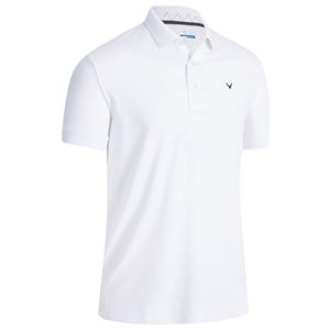 Callaway Mens X-Series Solid Ribbed Polo Shirt