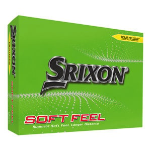 Srixon Soft Feel Tour Yellow Golf Balls