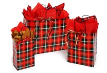 Nashville Wraps Tartan Plaid Gift Bags