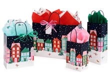 Nashville Wraps Christmas Village Gift Bags