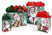 Nashville Wraps Enchanted Santa Gift Bags