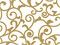 Elegant Gold Scroll