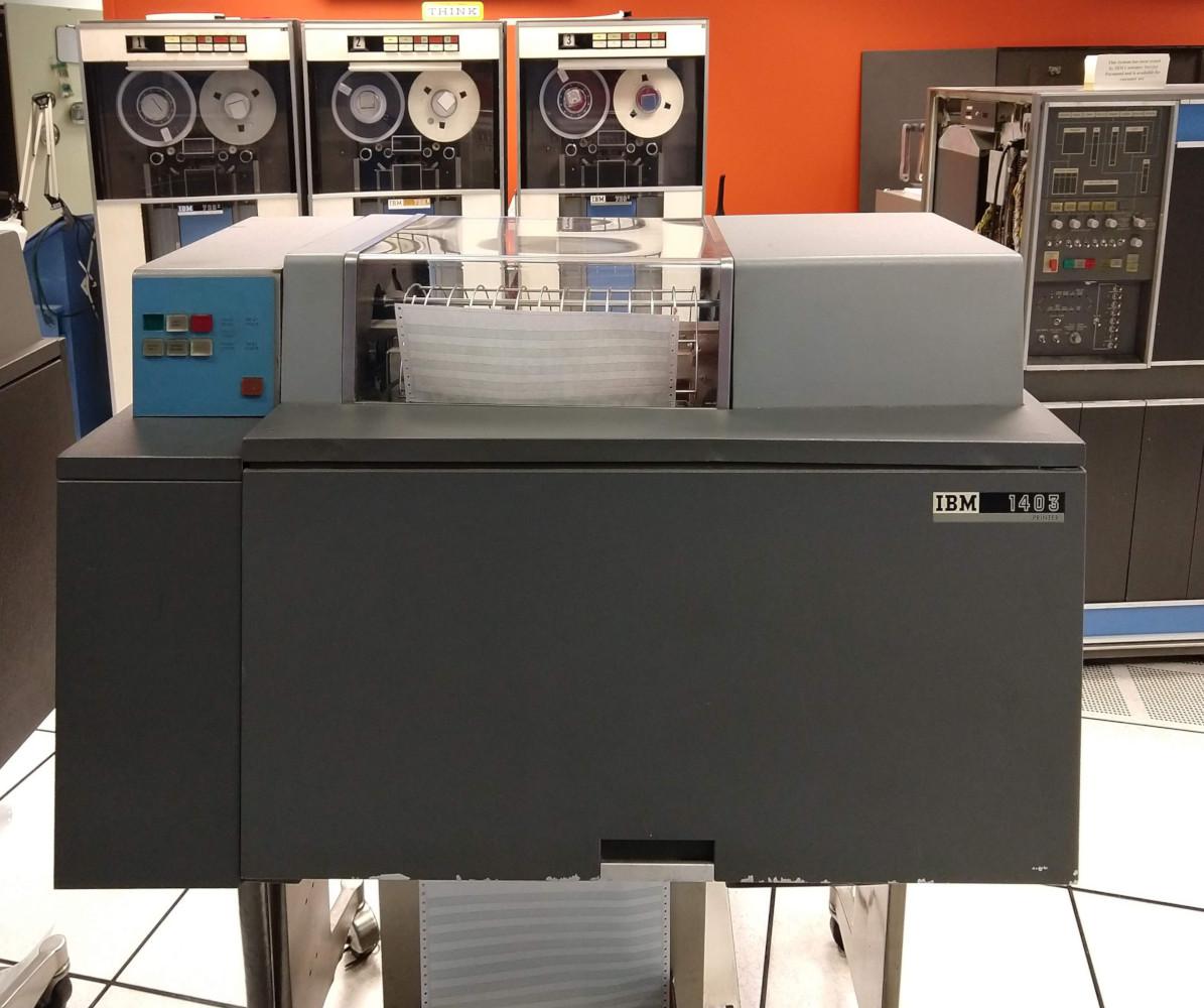 A Night With The IBM 1401 (and A Brush With A Computer