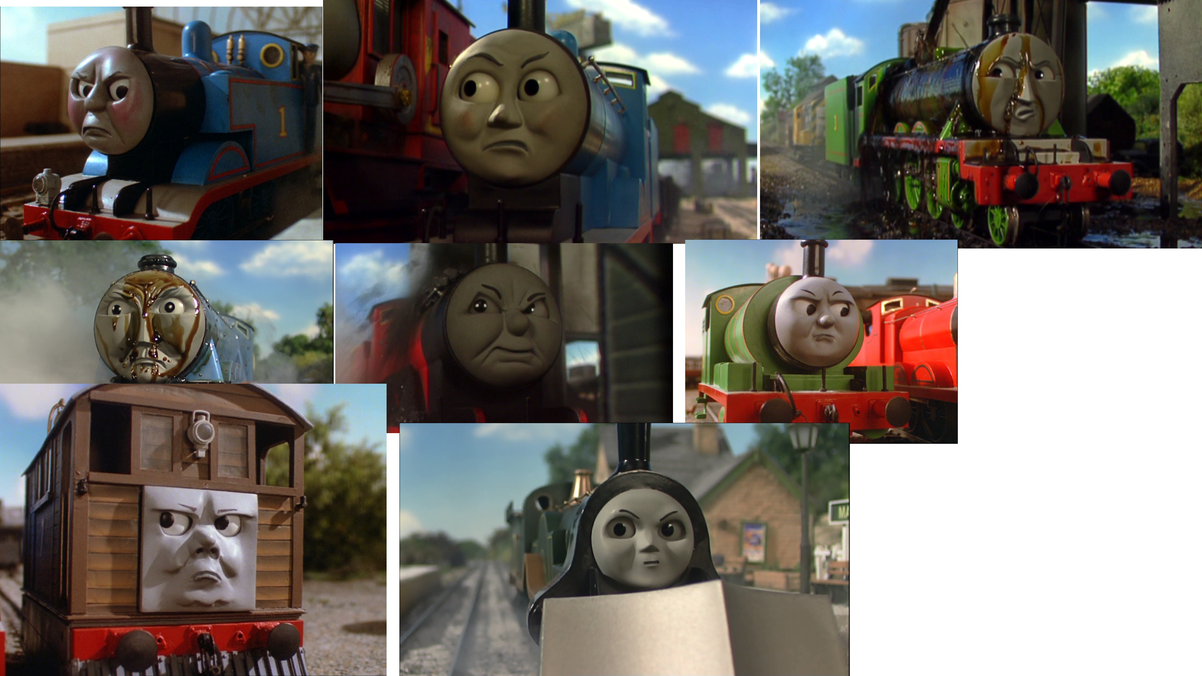 Thomas The Tank Engine Angry Face