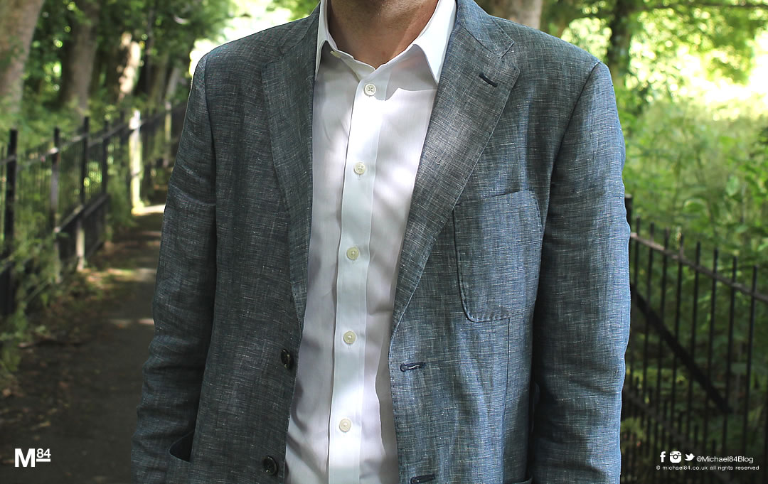 Smart Jacket And Plain White Shirt