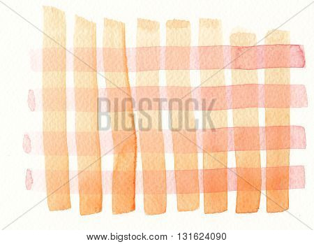 layered red yellow brush stroke watercolor pattern background