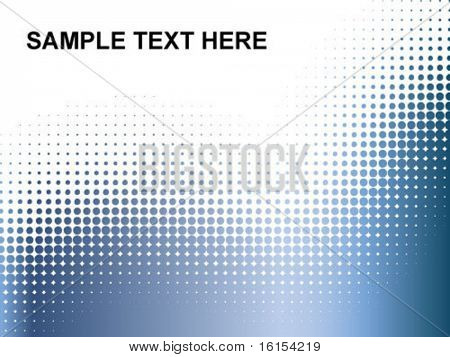 Sample Text Here - dots background