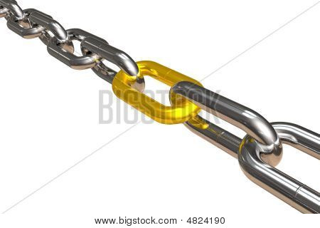 Chain With Golden Link