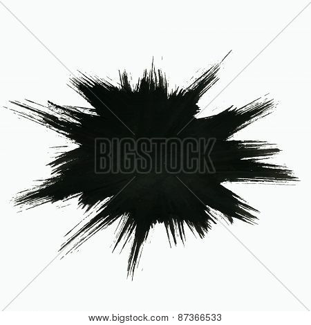 Black Burst Background