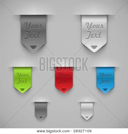 Bookmarks. Vector illustration