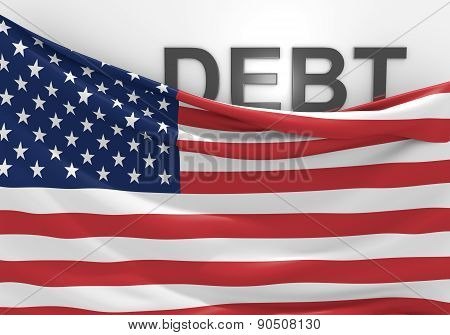 United States national debt and budget deficit financial crisis