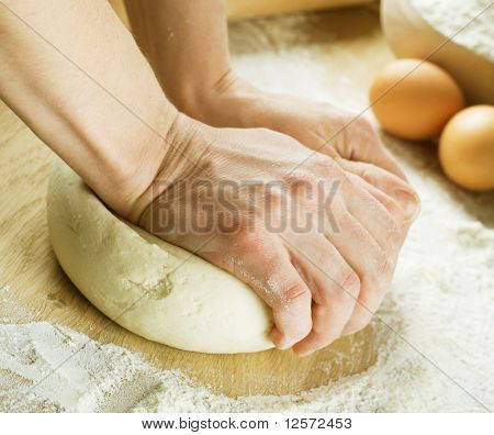 Brot cooking.dough