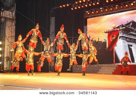 Theater van dansen in Xi'an / Xian, China