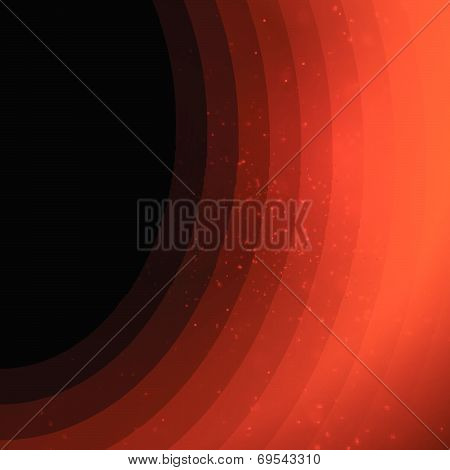 Dark orange background