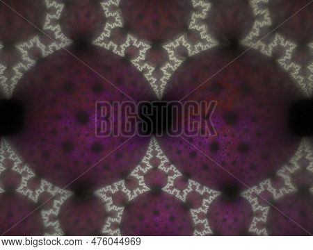 Imaginatory Lush Fractal Texture Image Abstract Background