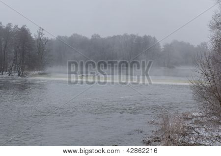 River In Winter