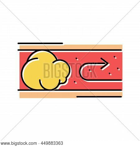 Vascular Occlusion Color Icon Vector. Vascular Occlusion Sign. Isolated Symbol Illustration