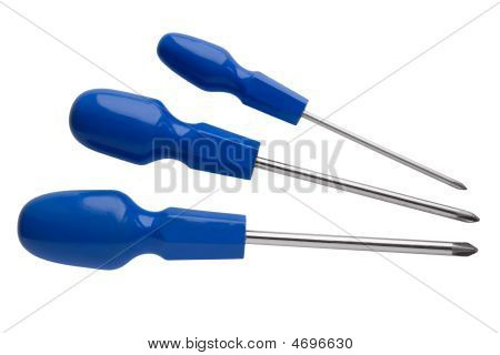 Blue Screwdrivers