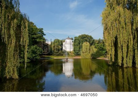 Saxon Garden In Warsaw