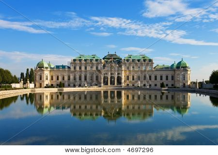 Belvedere Palace In Vienna