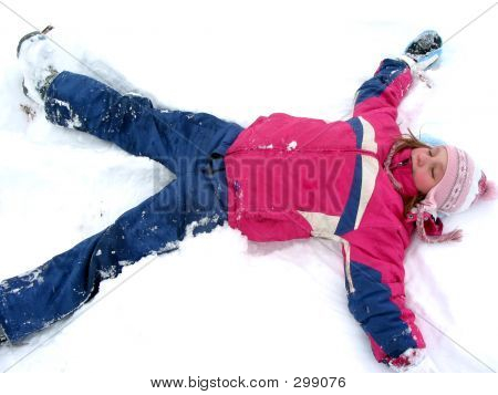 Winter Snow Angel