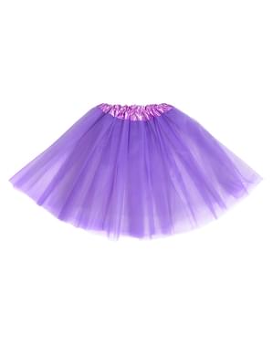 Tutu roxo para mulher