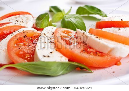 klassieke caprese salade