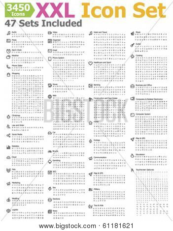 3450 icon set