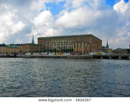 Royal Palace In Stockholm, Sweden