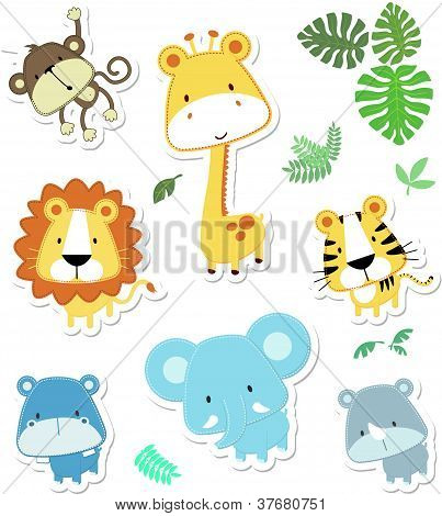 Cute Safari Animals